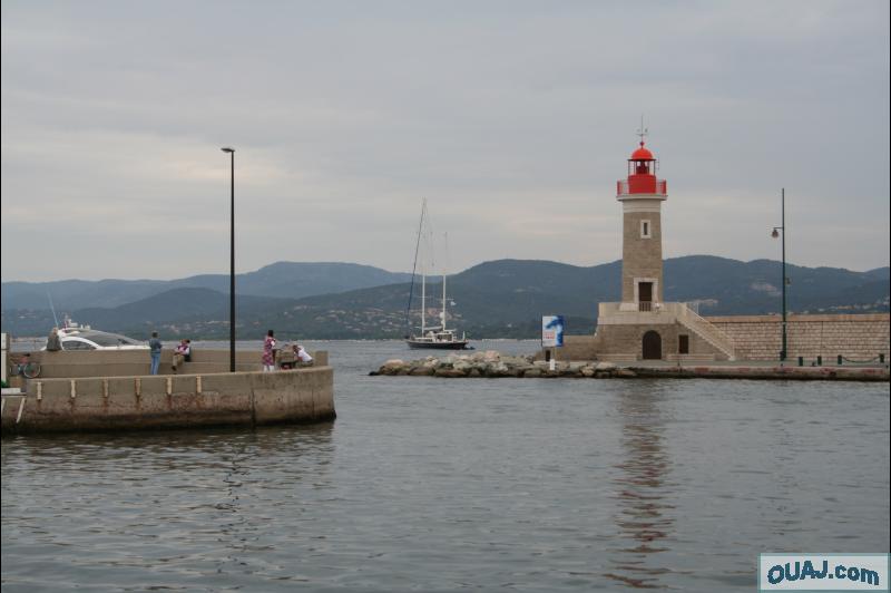 Phare port Saint Tropez