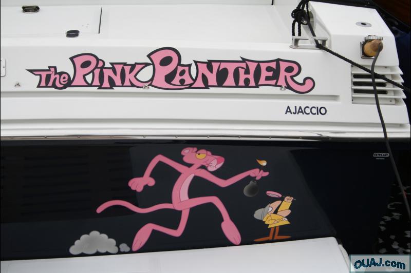 The pink panther Ajaccio Yacht Saint Tropez
