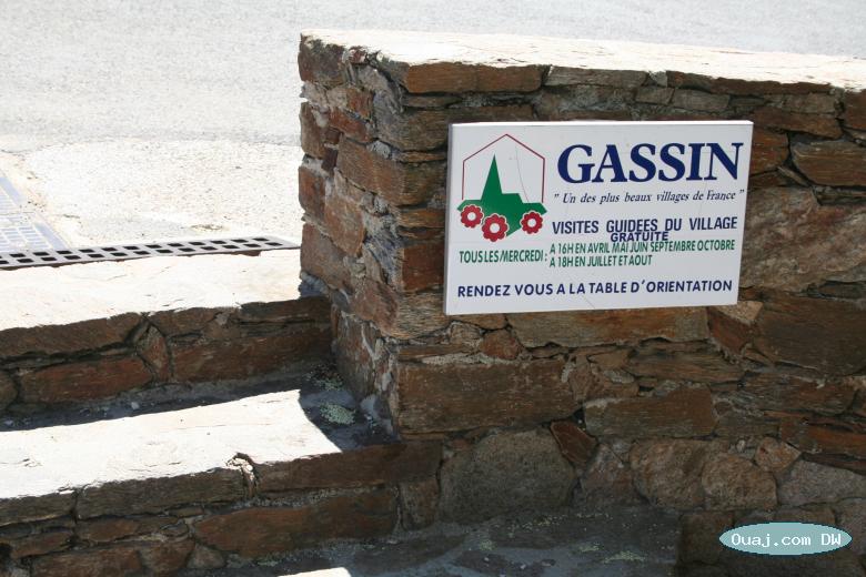 Gassin visite guidee du village gratuite tous les mercredi en ete  18 h