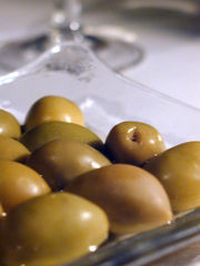 Olives pour l'apéritif