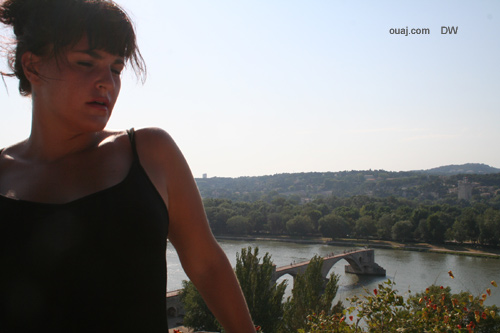 Le pont d'Avignon avec Vanessa